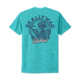 Topshelf Printers Skallywag Surfs Up Tee - Bondi Blue, FESurfs-Up-Tee1872691566