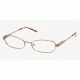 Tory Burch TY 1007 Eyeglasses Styles Light Brown Frame w/Non-Rx 52 mm Diameter Lenses, 120-5215