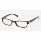 Tory Burch TY 2003 Eyeglasses Styles Dark Tortoise Frame w/Non-Rx 49 mm Diameter Lenses, 510-4918