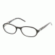 Tory Burch TY2015 SV Prescription Eyeglasses - Black/Crystal Frame / 47 mm Prescription Lenses, 541-4717