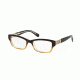 Tory Burch TY 2039 TY2039 Eyeglass Frames 1010-51 - Brown Amber Fade Frame