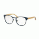 Tory Burch TY1048 Progressive Prescription Eyeglasses 3147-51 - Matte Blue/pinot Frame