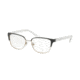 Tory Burch TY1052 Eyeglass Frames 3059-51 - Black/Silver Frame