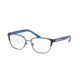 Tory Burch TY1052 Eyeglass Frames 3196-51 - Navy/Pewter Frame