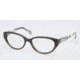 Tory Burch TY2021 TY2021 Bifocal Prescription Eyeglasses 1078-5216 - Olive Horn Frame, Demo Lens Lenses