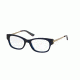 Tory Burch TY2035 Single Vision Prescription Eyeglasses 511-48 - Navy Frame, Demo Lens Lenses