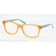 Tory Burch TY2038 Eyeglass Frames 1214-52 - Dark Honey Mint Frame, Demo Lens Lenses