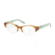 Tory Burch TY2046 Bifocal Prescription Eyeglasses 1345-49 - Medium Tortoise Geyser Frame