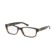 Tory Burch TY2067 Single Vision Prescription Eyeglasses 1378-50 - Dark Tortoise Frame