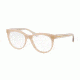 Tory Burch TY2082 Single Vision Prescription Eyeglasses 1704-50 - Blush Moonstone Frame