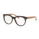Tory Burch TY2082 Single Vision Prescription Eyeglasses 1713-50 - Dark Tortoise Frame