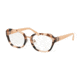 Tory Burch TY2089 Eyeglass Frames 1351-51 - Peach Tort Frame