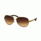 Tory Burch TY6047 Single Vision Prescription Sunglasses TY6047-316013-59 - Lens Diameter 59 mm, Frame Color Gold
