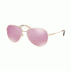Tory Burch TY6063 Prescription Sunglasses TY6063-32527V-59 - Lens Diameter 59 mm, Frame Color Light Gold