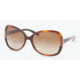 Tory Burch TY7022 TY7022 Sunglasses 111413-5917 - Amber Block Frame, Brown Gradient Lenses