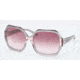 Tory Burch TY7051 TY7051 Sunglasses 11288H-5815 - Grey Rose Striped Frame, Burgundy Gradient Lenses