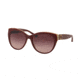 Tory Burch TY7084A Sunglasses 14938H-55 - Bordeaux Horn/bordeaux Frame, Burgundy Gradient Lenses