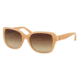 Tory Burch TY7086A Sunglasses 128213-55 - Blush Frame, Smoke Gradient Lenses