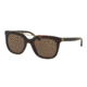 Tory Burch TY7105 Sunglasses 137873-53 - Dark Tortoise Frame, Brown Solid Lenses