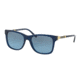 Tory Burch TY7109 Sunglasses 16568F-55 - Navy Frame, Blue Gradient Lenses
