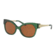 Tory Burch TY7111 Bifocal Prescription Sunglasses TY7111-167973-52 - Lens Diameter 52 mm, Frame Color Bottle Green