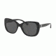 Tory Burch TY7114 Single Vision Prescription Sunglasses TY7114-137787-53 - Lens Diameter 53 mm, Frame Color Black