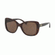 Tory Burch TY7114 Single Vision Prescription Sunglasses TY7114-137873-53 - Lens Diameter 53 mm, Frame Color Dark Tortoise