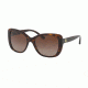 Tory Burch TY7114 Single Vision Prescription Sunglasses TY7114-1378T5-53 - Lens Diameter 53 mm, Frame Color Dark Tortoise