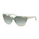 Tory Burch TY7117 Bifocal Prescription Sunglasses TY7117-17148E-55 - Lens Diameter 55 mm, Frame Color Green Moonstone/gold