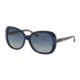 Tory Burch TY7133U Prescription Sunglasses, 57mm, Navy, TY7133U-17104L-57-SV