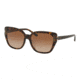 Tory Burch TY7134U Progressive Prescription Sunglasses, 56mm, Dark Havana, TY7134U-172813-56-PRO