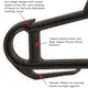 TOUGH HOOK Rhino Hanger, Orange, TH-RH-ORG
