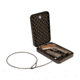 Tracker Safe Small Portable Safe, Key Lock, Black, SPS-02