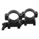 Traditions A1374 Weaver QD Ring Set 1 Dia High Black Matte