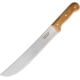 Tramontina Machete 12in Knife, 12" satin finish carbon steel blade, Natural wood handle, 26620/012