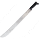 Tramontina Machete 24in Knife, 24 satin finish carbon steel blade, Black plastic handle, 26616/024