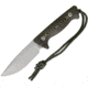 Treeman Combat Knives Recon Hunter Black/Green Kydex Fixed Blade Knife, 4.5in, Standard Edge, Drop Point, Black and Green Handle TCK012