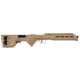 Desert Tech Trek Rifle, .22 Long Rifle, 18in Barrel, Chassis, Glass Reinforced Polymer, FDE, 10 Round Magazine, 26.75 inch, TRK-RF-2218-FDE