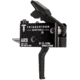 Triggertech AR9 Single-Stage Adaptable Flat Trigger, 2.5-5lb Pull, Black, BLACK, AR9, AR9-SBB-25-NNF