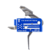 Triggertech Competitive Independence Trigger, AR-15, Two-Stage Short Action, 3.5 lb Pull, Curved, Drop-In, Stainless/Blue, X23-TBS-33-NNF