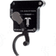Triggertech Primary Bottom Safety Trigger, Remington 700, 1.5-4 lb Pull, Ambidextrous, Curved, Anodized, Black, R70-SBB-14-BNC