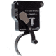 Triggertech Primary Bottom Safety Trigger, Remington 700, 1.5-4 lb Pull, Ambidextrous, Curved, Anodized, Black, R70-SBB-14-BNC