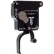 Triggertech Primary Bottom Safety Trigger, Remington 700, 1.5-4 lb Pull, Ambidextrous, Flat, Anodized, Black, R70-SBB-14-BNF