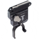 Triggertech Primary Bottom Safety Trigger, Remington 700, 1.5-4 lb Pull, Ambidextrous, Flat, Anodized, Black, R70-SBB-14-BNF