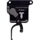 Triggertech Primary Bottom Safety Trigger, Remington 700, 1.5-4 lb Pull, Ambidextrous, Flat, Anodized, Black, R70-SBB-14-BNF