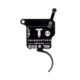Triggertech Rem 700 Left Black Special Curved Clean Trigger, PVD Black, R7L-SBB-13-TNC