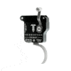 Triggertech Rem 700 Left Primary Curved Clean Trigger, Stainless R7L-SBS-14-TNC