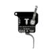 Triggertech Rem 700 Left Primary Flat Clean Trigger, Stainless, R7L-SBS-14-TNF