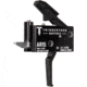 Triggertech Single-Stage Adaptable Flat Trigger, Black/Black, AR0-SBB-25-NNF