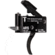 Triggertech Single-Stage Adaptable Pro Curved Trigger, Black/Black, AR0-SBB-25-NNP